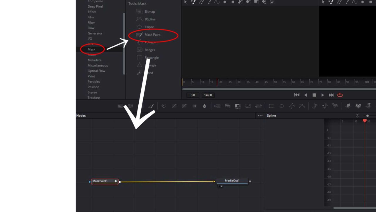 masking in davinci resolve fusion